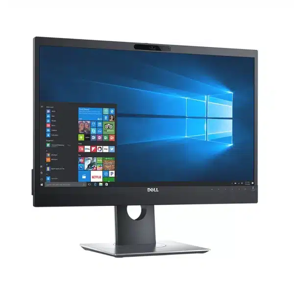 مانیتور استوک دل 24 اینچ دارای اسپیکر و وب کم مدل Dell P2418HZm