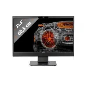 مانیتور استوک دل 24 اینچ دارای اسپیکر و وب کم مدل Dell P2418HZm