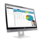 مانیتور استوک اچ پی مدل HP E240c (24 اینچ ips دارای اسپیکر و وب کم)