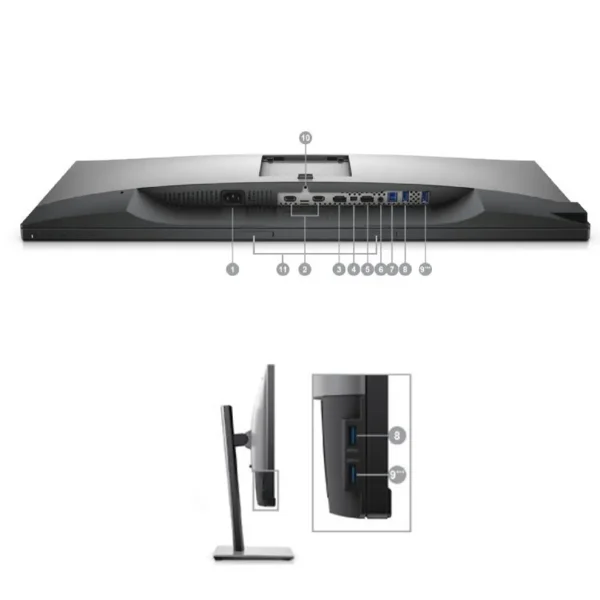 مانیتور دل استوک 29 اینچ 2k مدل Dell U2917W