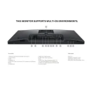 مانیتور استوک دل مدل Dell P2424Heb (24 اینچ با اسپیکر و وبکم)